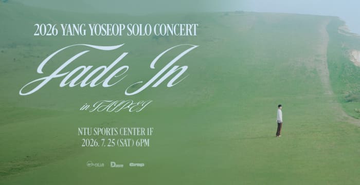 2026 YANG YOSEOP SOLO CONCERT ＜Fade In＞ IN TAIPEI