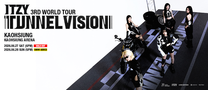 ITZY 3RD WORLD TOUR ＜TUNNEL VISION＞ in KAOHSIUNG