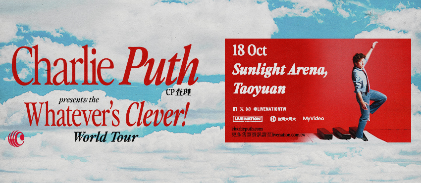 Charlie Puth - Whatever’s Clever! World Tour
